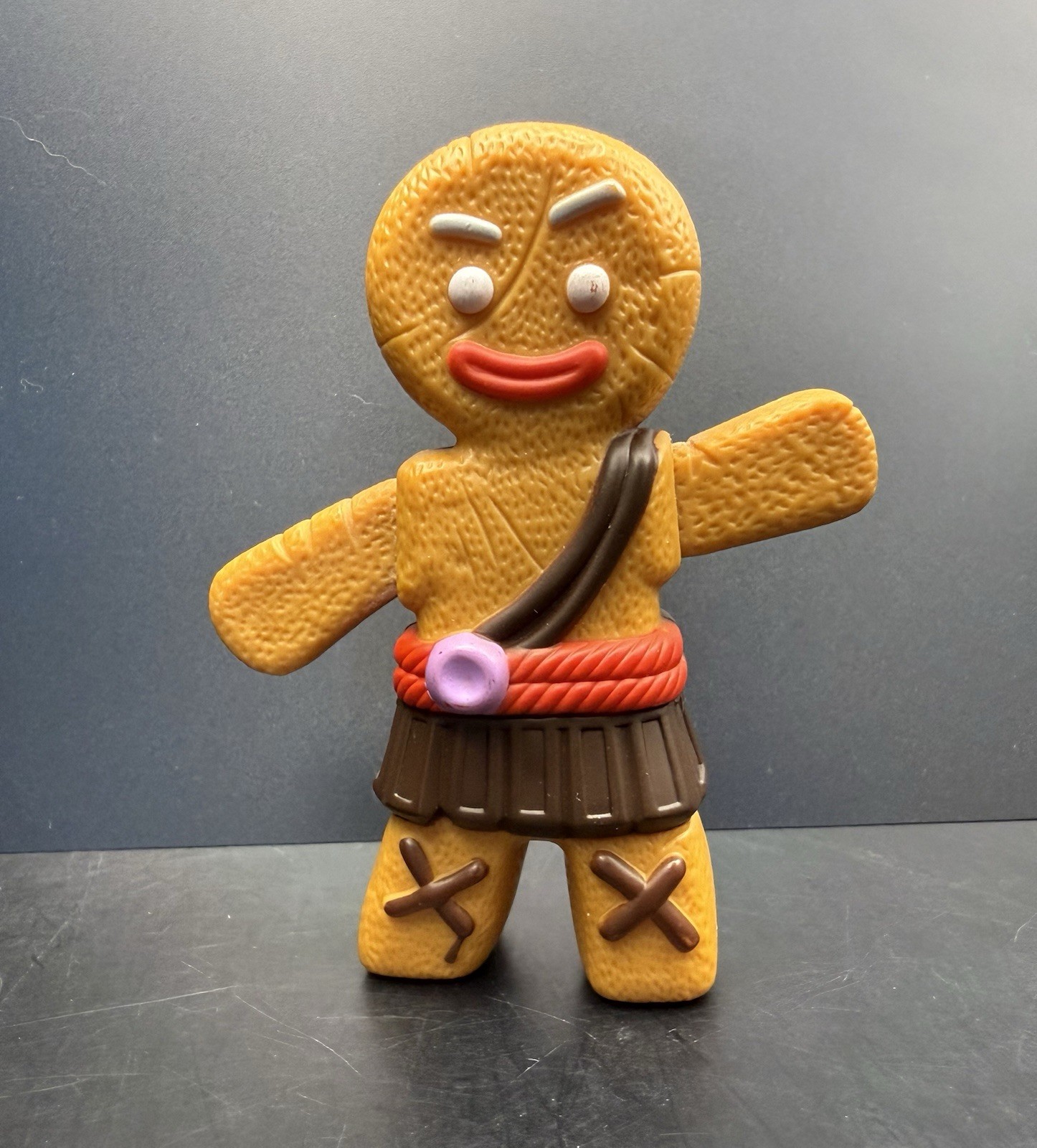 2010 McDonalds Shrek Gingy Gingerbread Man Happy Meal 3.5" ~ No Sound