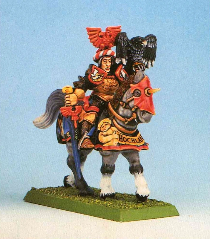 Warhammer Empire Aldebrand Ludenhof – Elector Count of Hochland OOP Metal
