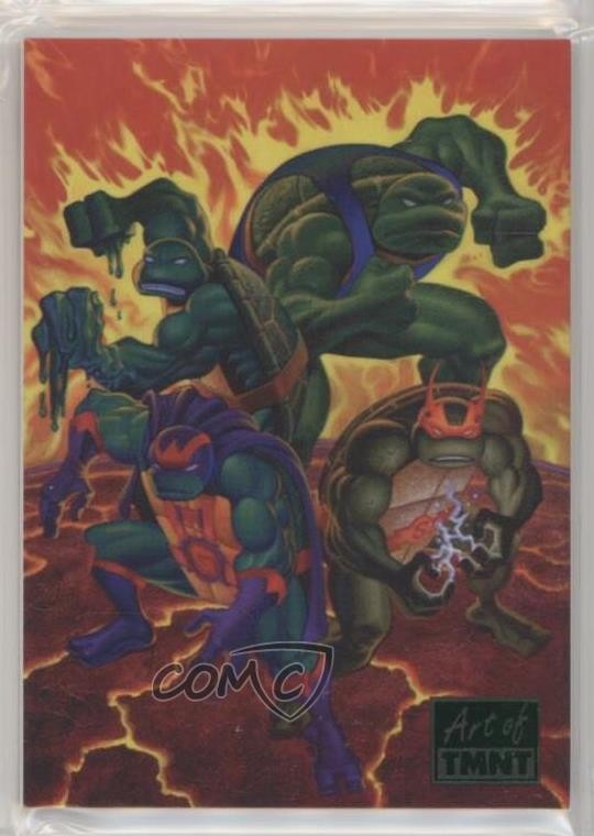 2019 The Art of TMNT (Teenage Mutant Ninja Turtles) 25/99 Jim Lawson Auto 8zk