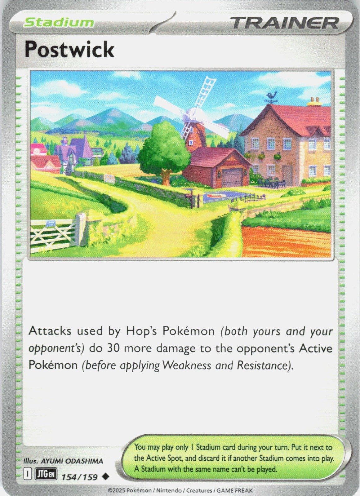 Postwick Uncommon SV09: Journey Together 154/159 NM
