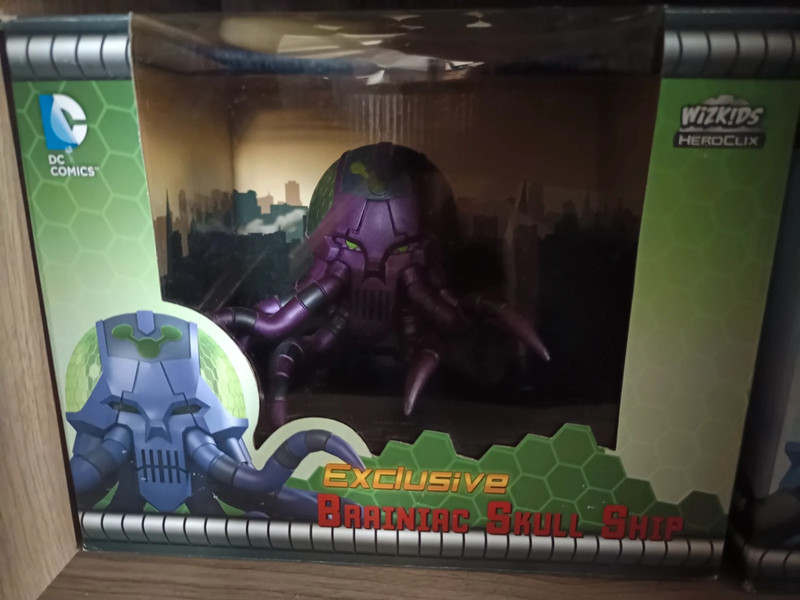 Convention Exclusive DC Heroclix Brainiac Skull Ship