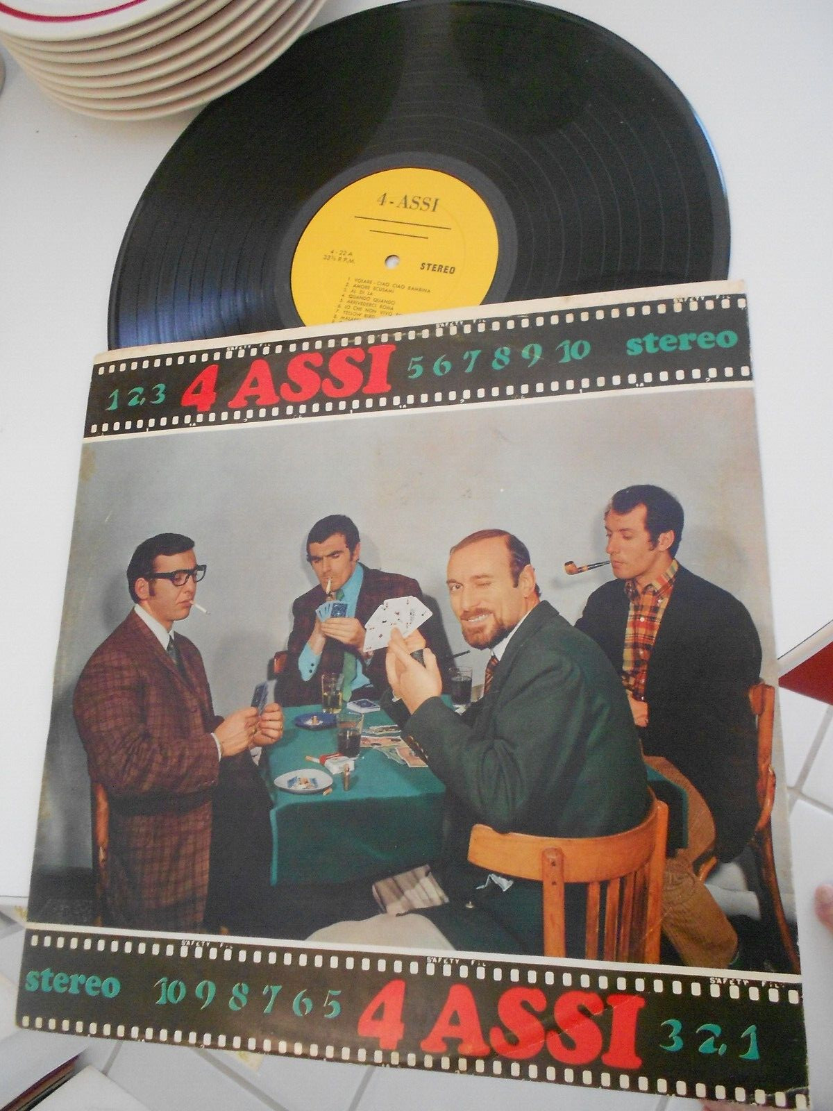 4 ASSI STEREO LP 22 TRACKS 