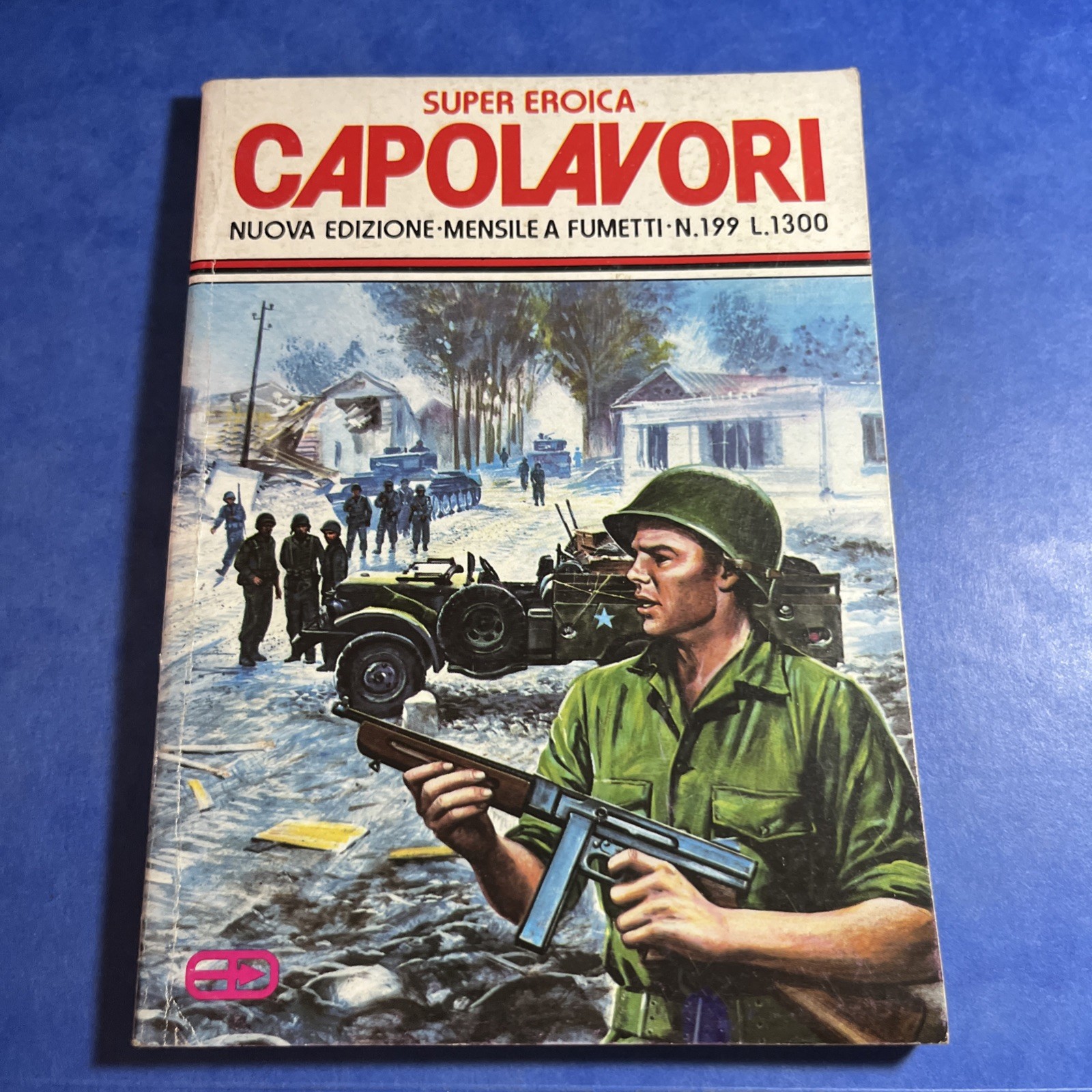 FUMETTO LIBRO SUPER EROICA CAPOLAVORI DARGAUD DARDO EDITORE -1986 N.199