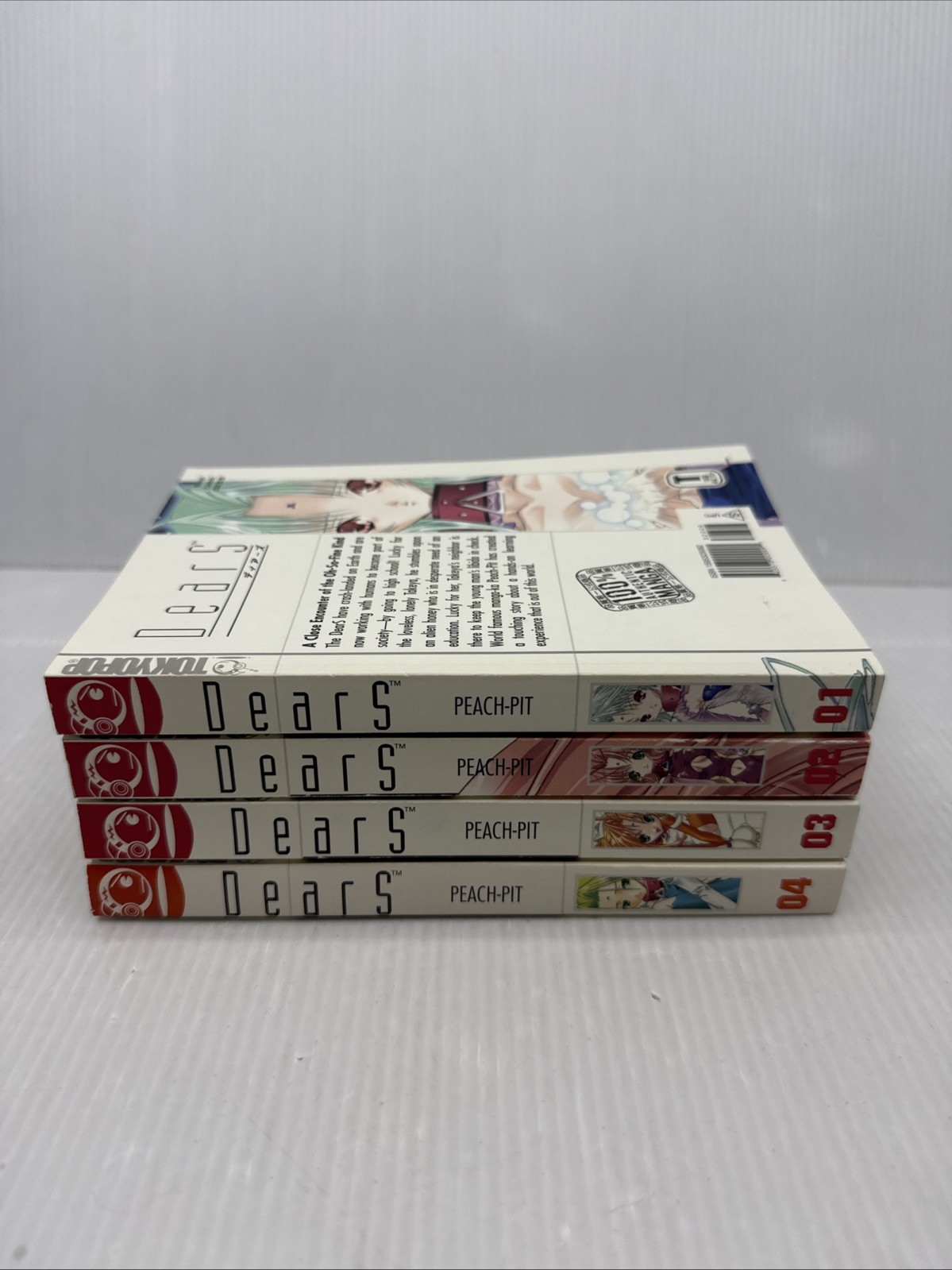DearS Peach-Pit Lotto di 4 - Vols 1-4 Manga - Lingua Inglese