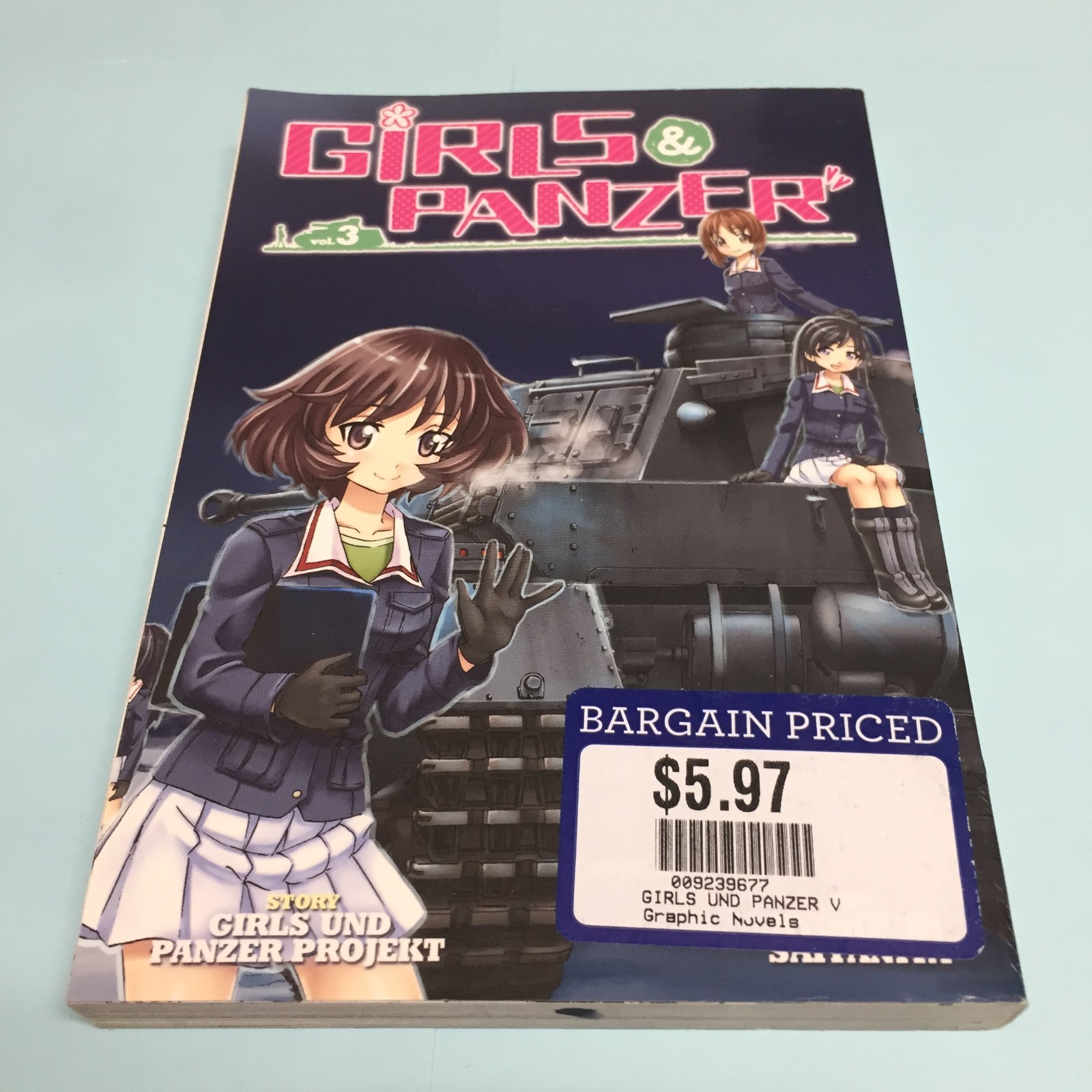 Girls Und Panzer Volume 3 Manga Inglese Ragazze E Panzer