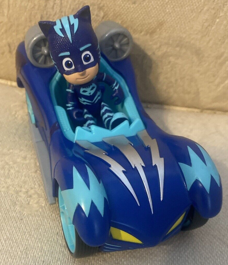 Pj Masks Cat Boy Blue Turbo Blast Racer Car And Figure