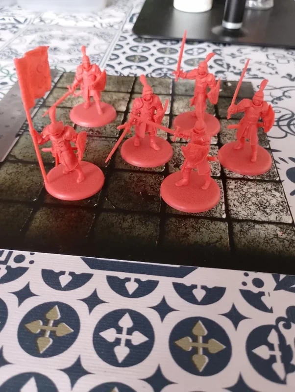 6 Lannister Guard Miniatures 32mm ASOIAF