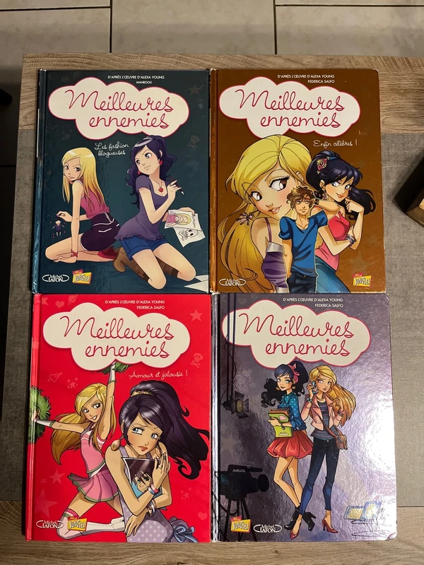 Bd Meilleures ennemies lot de 4