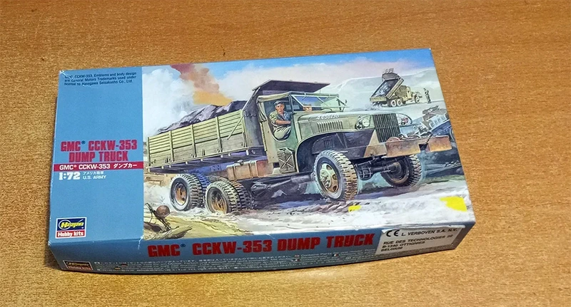 Camión de transporte norteamericano CCKW 353 "Recogebasura"' de Hasegawa a 1/72