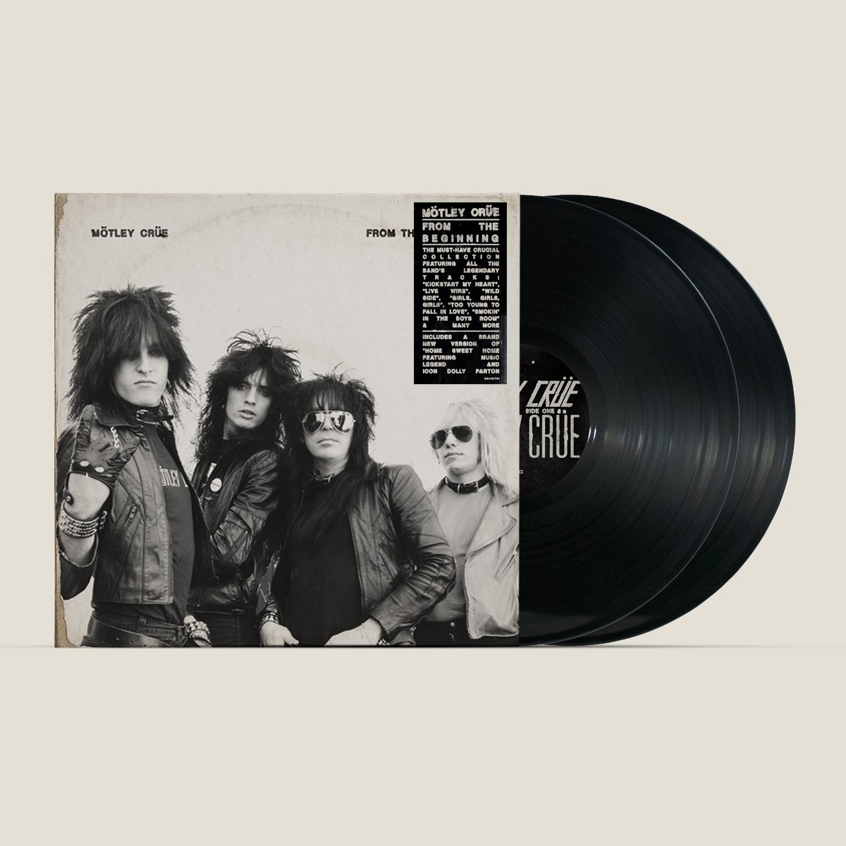 Motley Crue: FROM THE BEGINNING (2LP) (Vinyl) NEW