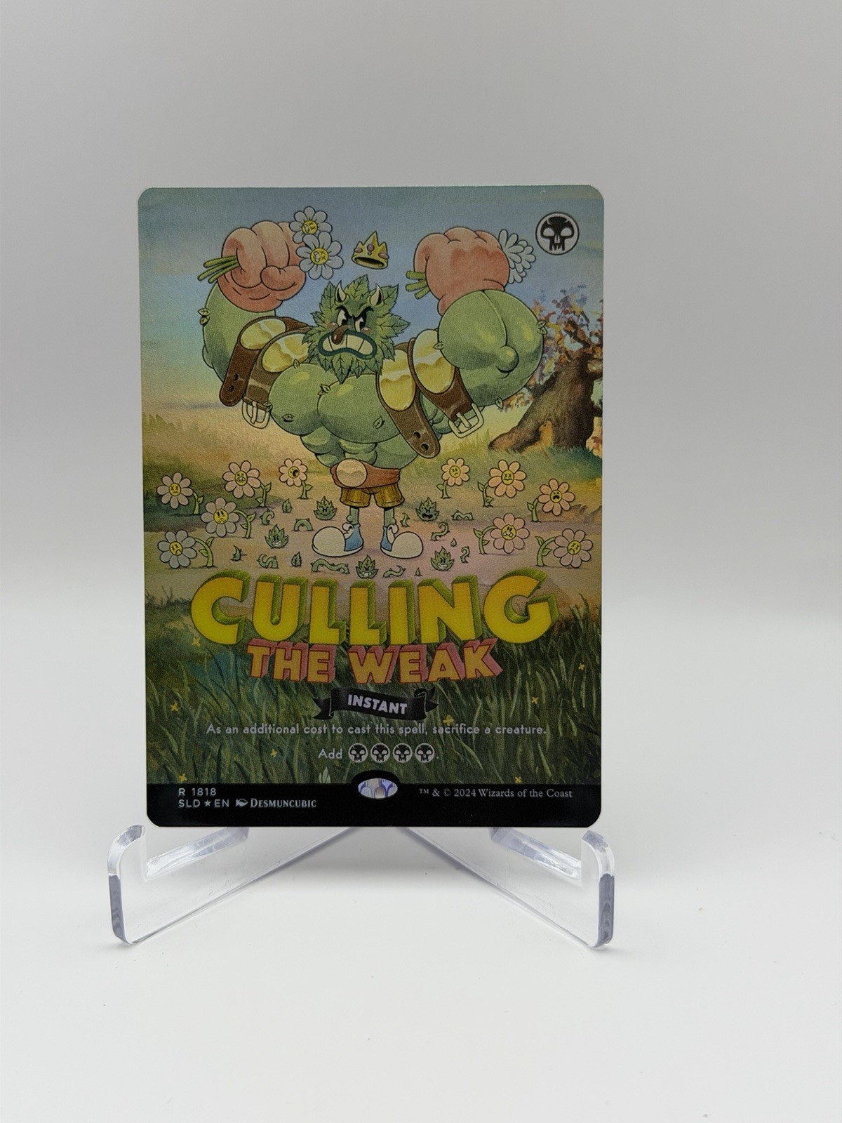 Culling the Weak Secret Lair Drop 1818 Foil mai giocato
