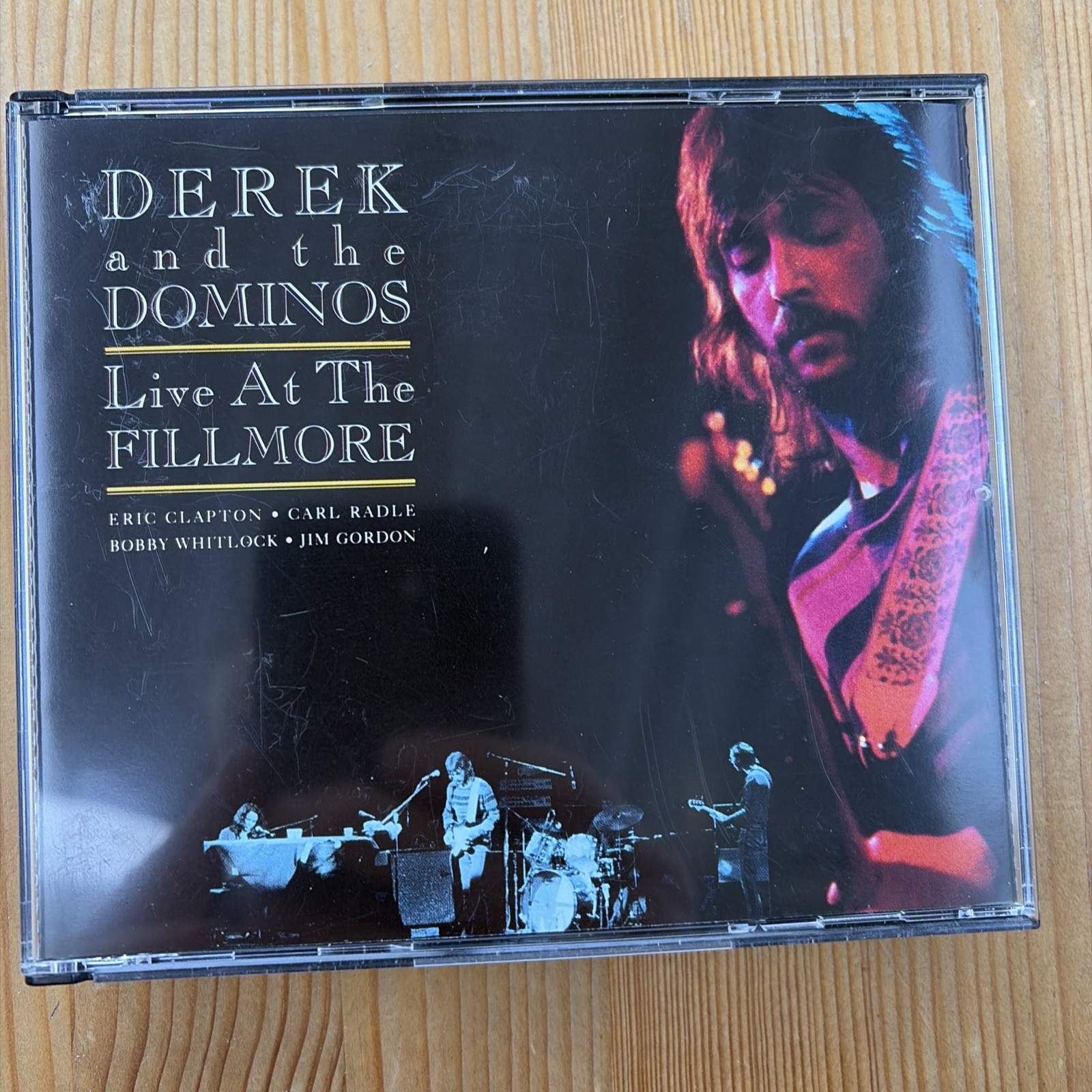 Derek and the Dominos Live at the Fillmore CD Album Eric Clapton Box Set