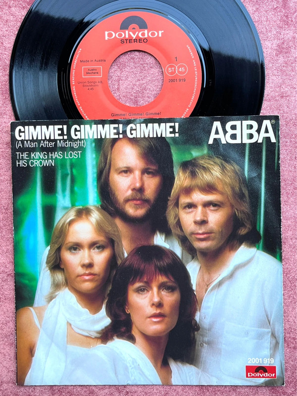 Abba: Gimme! Gimme! Gimme! (A Man After Midnight) - Vinyl 7"