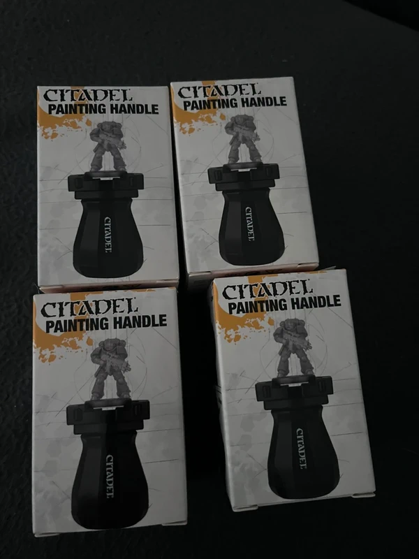 4 poignées de peinture citadel pour Warhammer