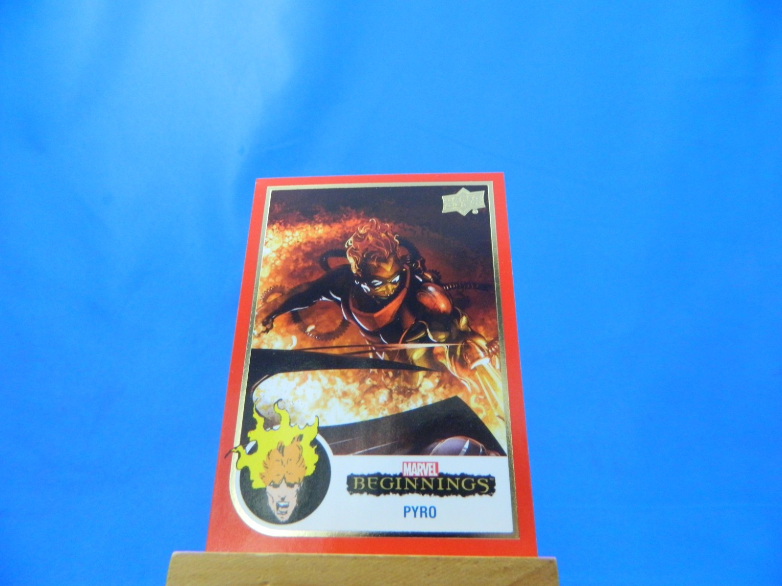 Pyro Upper Deck Marvel Inizio 2022 Bordo Rosso
