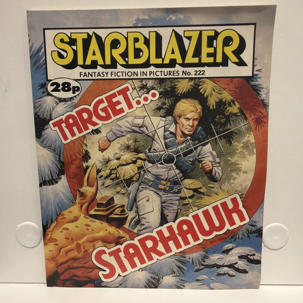 STARBLAZER COMIC # 222 -  Target Starhawk Fantasy Fiction in Pictures 