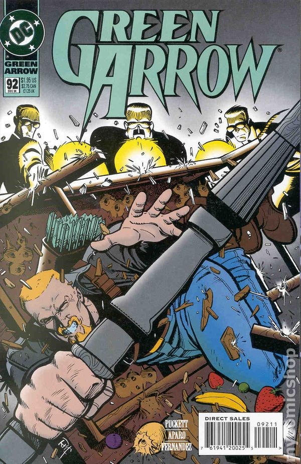 Green Arrow #92 FN+ 6.5 1994 Stock Image