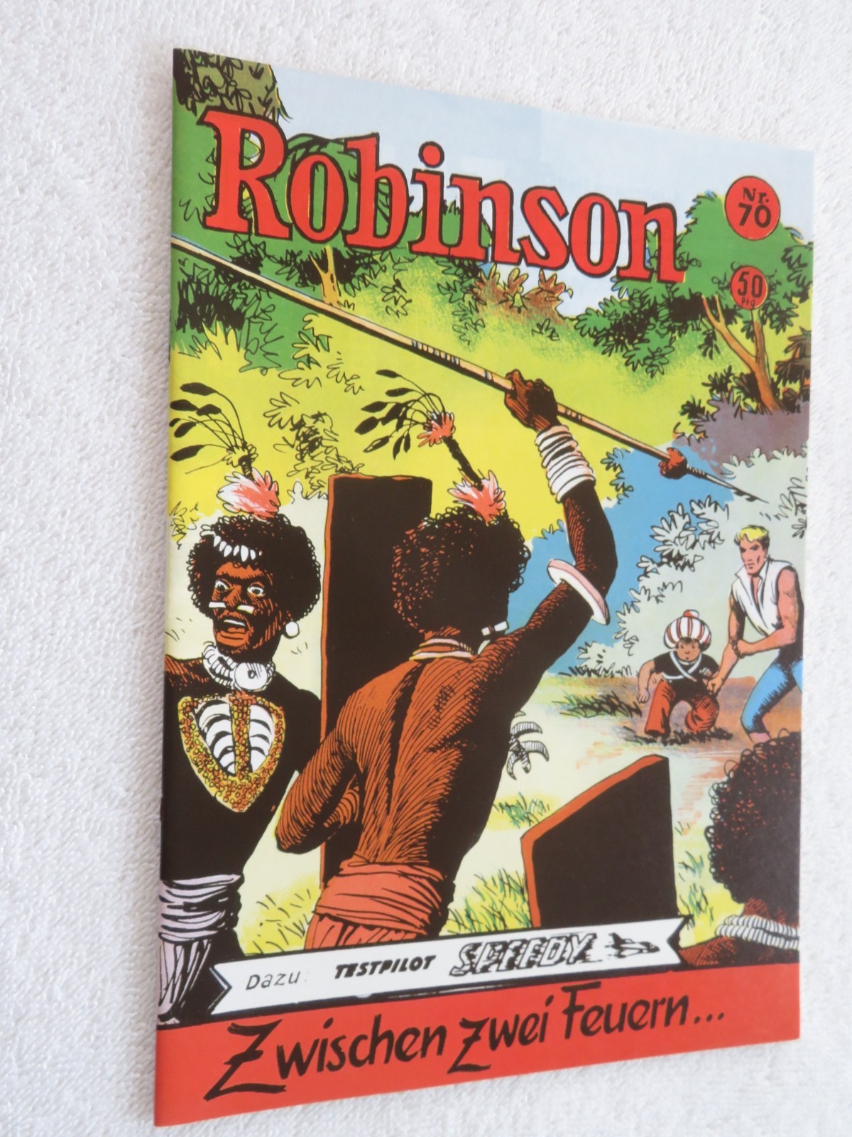 Hethke Editore / Roman Boutique - Robinson con pilota collaudatore Speedy n. 70 ottimo