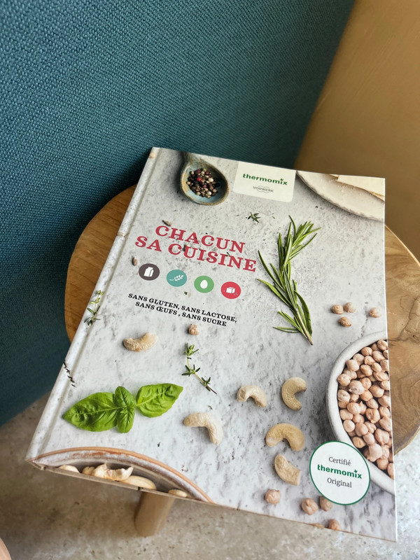 Livre thermomix chacun sa cuisine sans gluten sans lactose sans œufs sans sucre