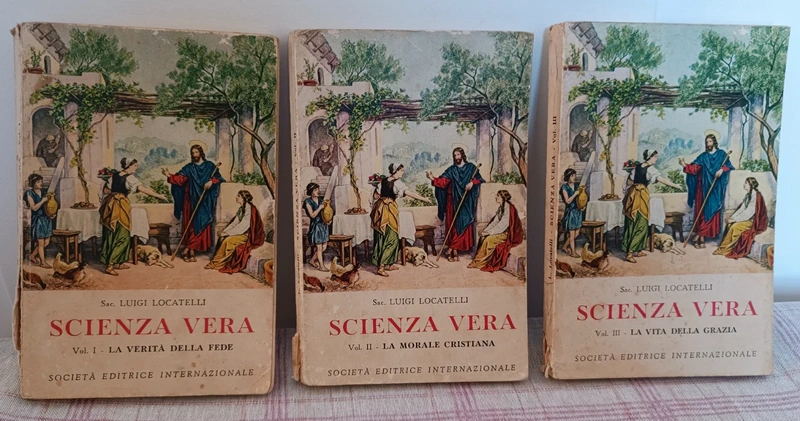 Scienza vera vol. 1-2-3 - Luigi Locatelli - Società editrice internazionale