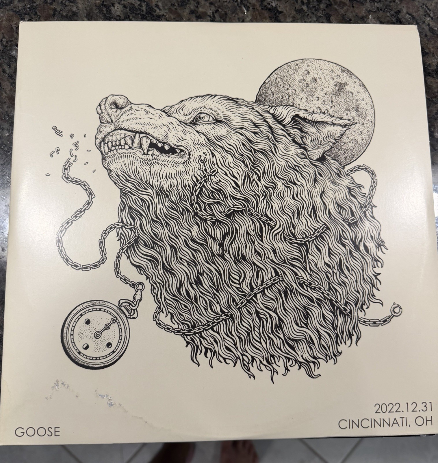 Goose Live Cincinnati OH Vinyl Record (barely used) 