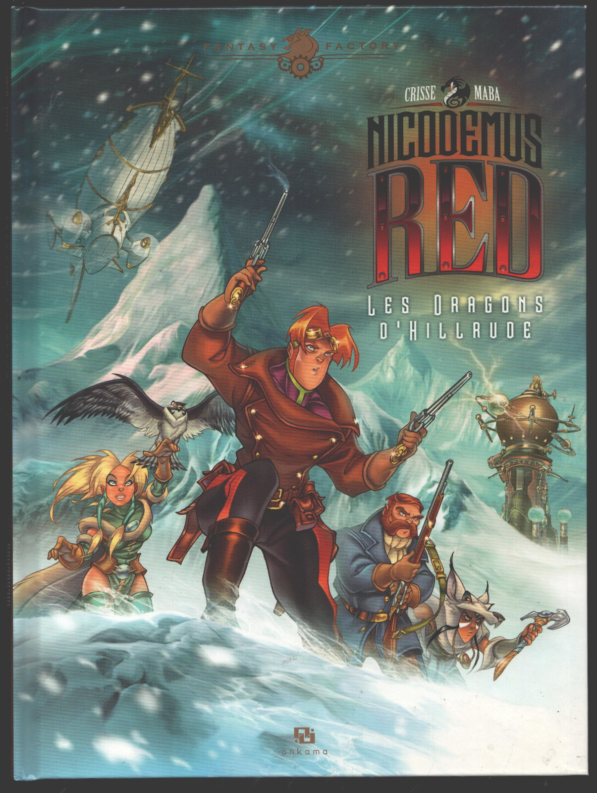 NICODEMUS RED LES DRAGONS D' HILLAUDE DE CRISSE ET MABA EO TRES BEL ETAT