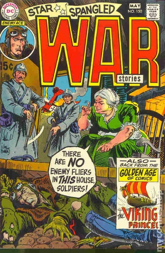 Star Spangled War Stories #150 VG 1970 immagine stock basso grado