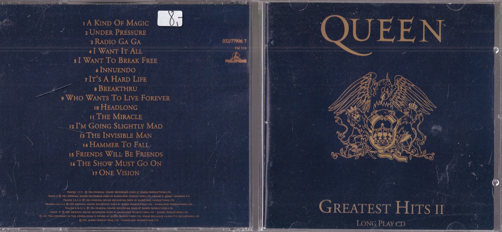 Queen – Greatest Hits II CD Parlophone