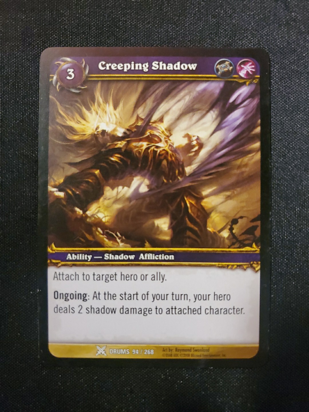 Demolish Drums 95/268 Common World Of Warcraft WOW TCG Card LP '