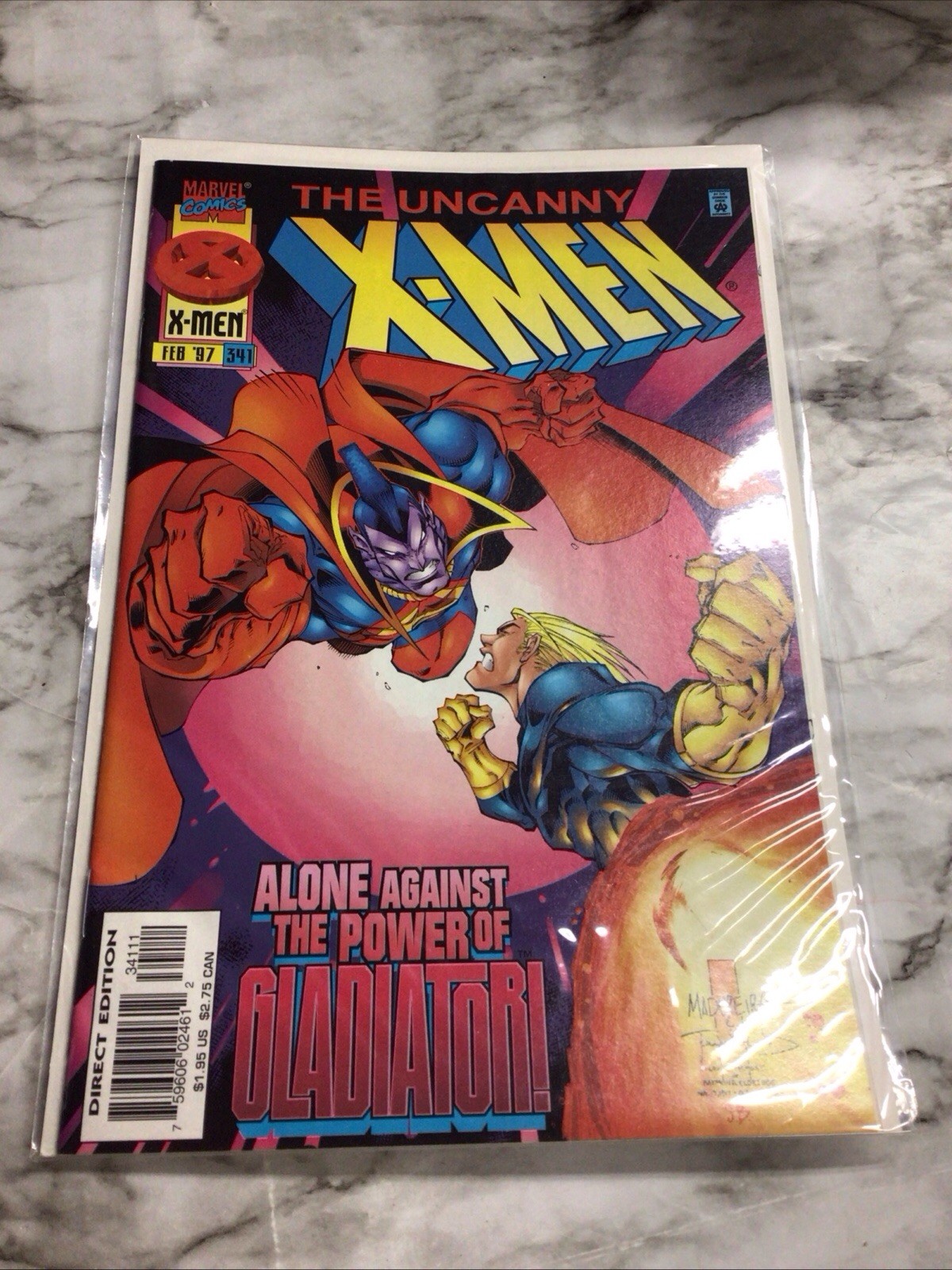 The Uncanny X-Men #341 (Feb 1997, Marvel)