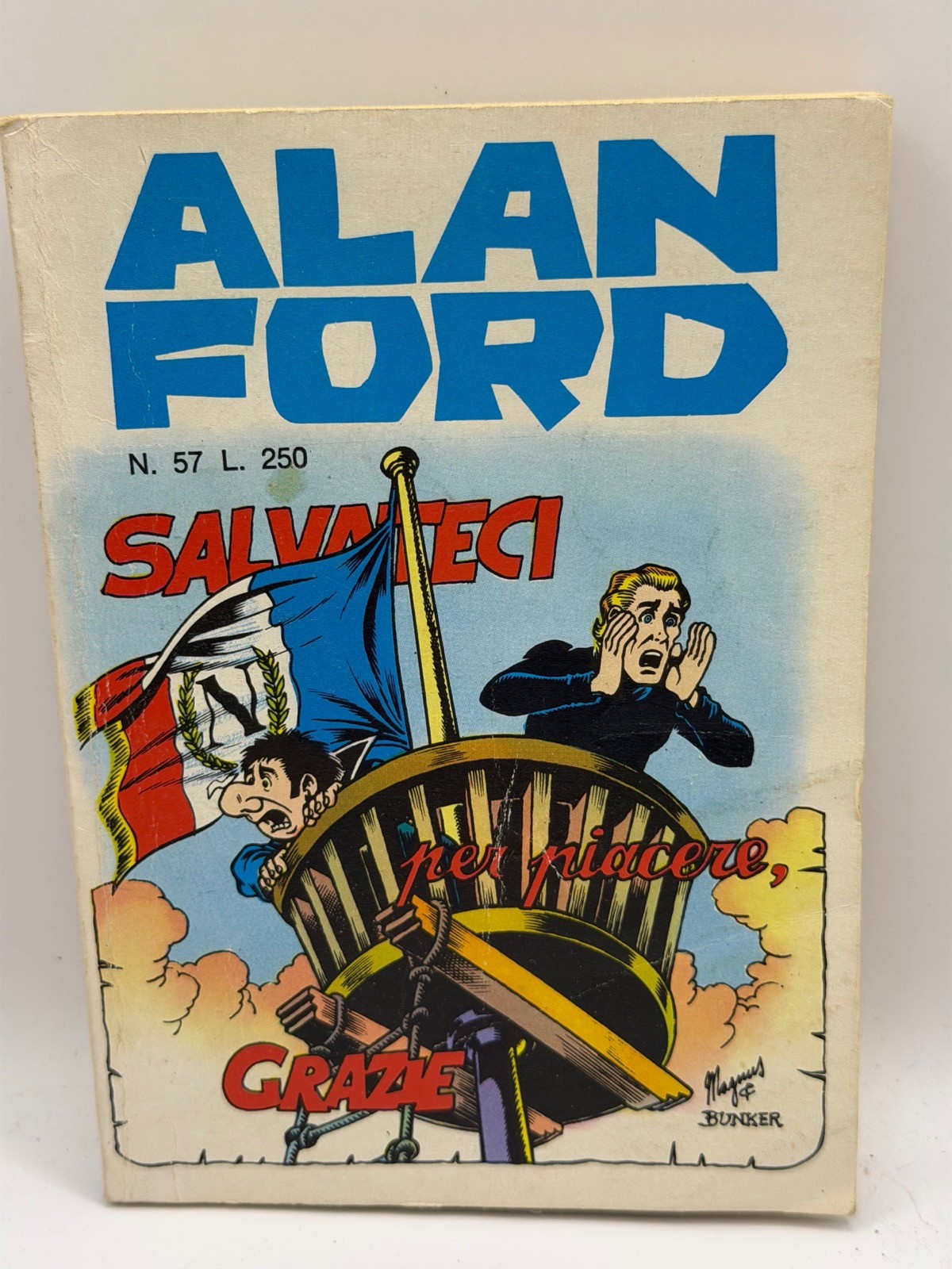 ALAN FORD Magnus & Bunker N 57 SALVATECI PER PIACERE GRAZIE