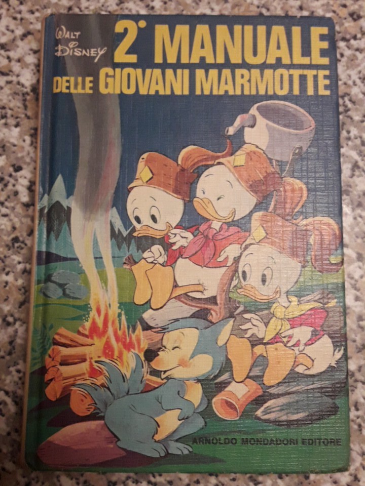 Walt Disney,  2° Manuale Delle Giovani Marmotte, Mondadori 1975, A 3339
