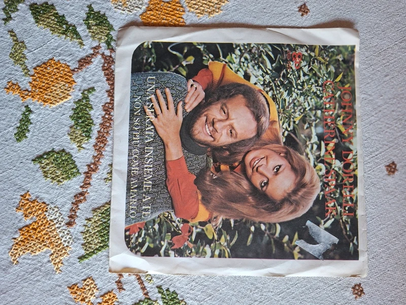 45 Giri Johnny Dorelli e Catherine Spaak - Una serata insieme a te