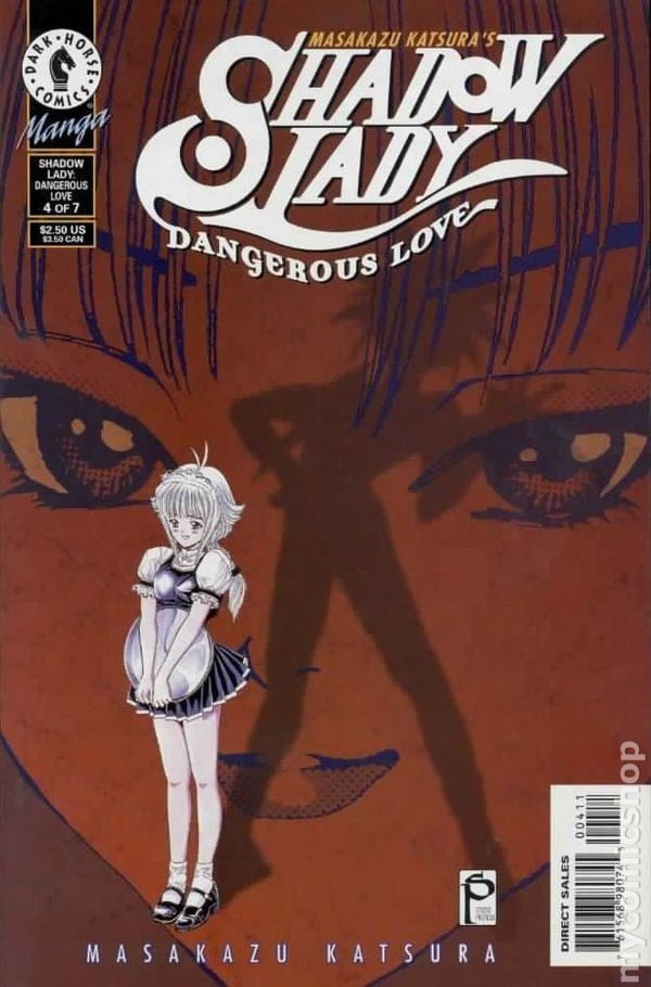 Shadow Lady #4 VG 1999 immagine stock basso grado