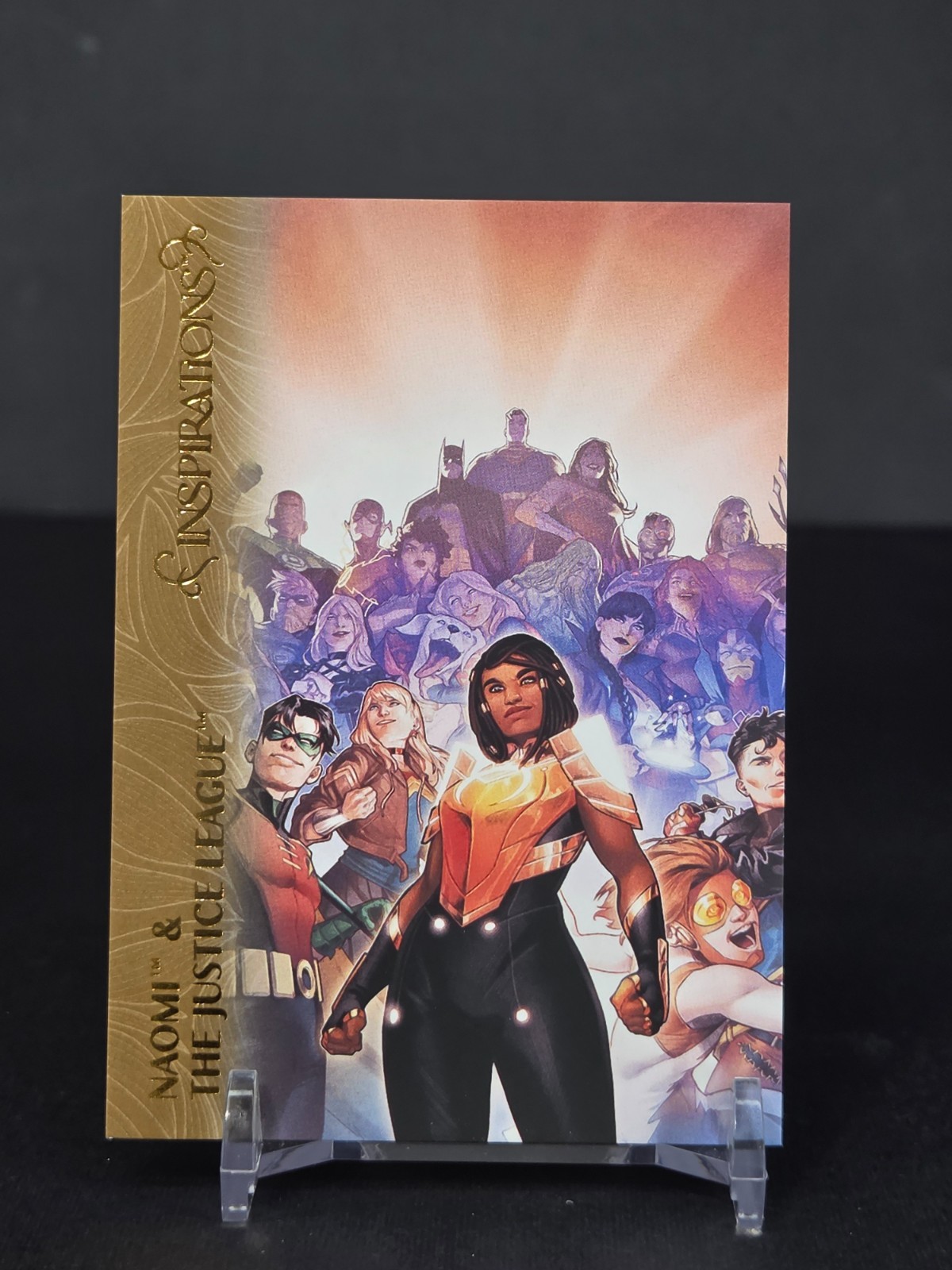 2026 UD Inspirations The World of DC Bronze #86 Naomi, Justice League