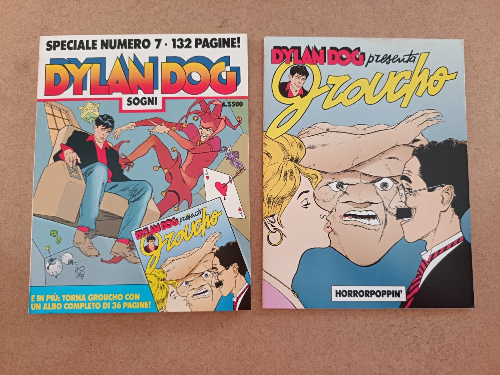 1908A DYLAN DOG SPECIALE N° 7 1993 + ALBO GROUCHO BONELLI ED.