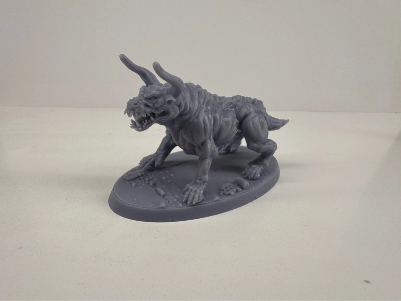 Chien de l’enfer - Figurine 32mm Wargame Tabletop - Compatible Warhammer & D&D