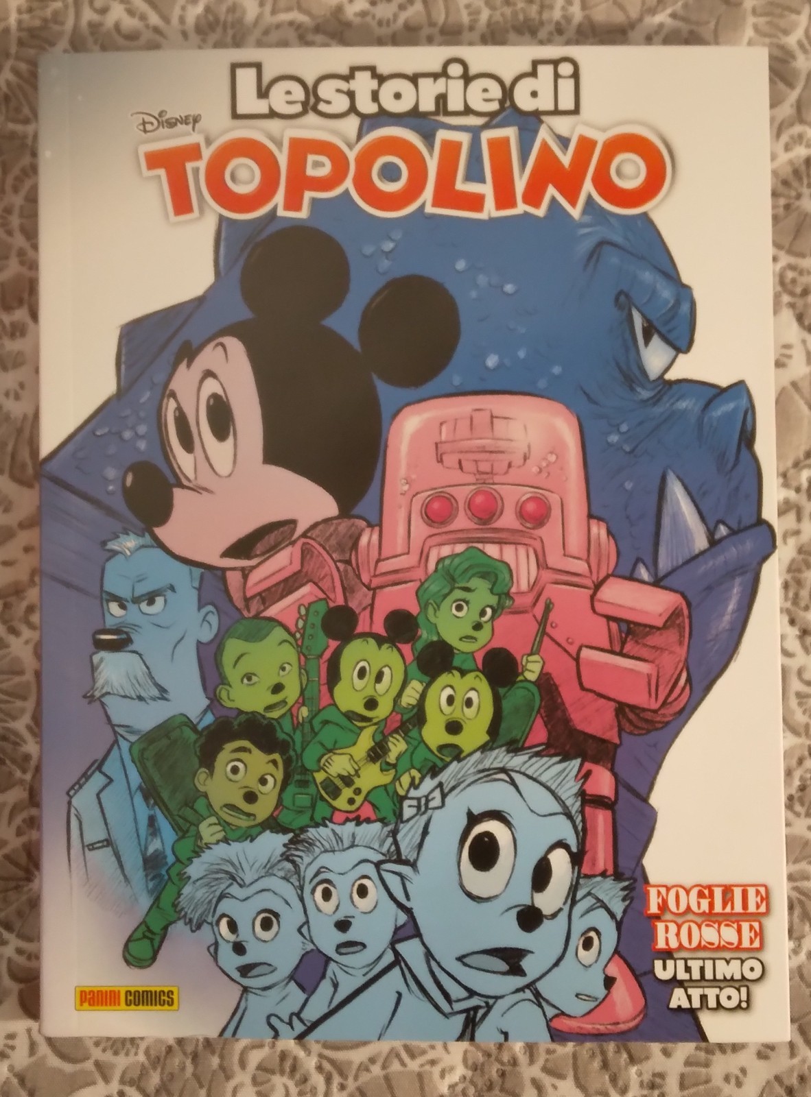 Le Storie di Topolino 10- Foglie rosse ultimo atto- Panini- come nuovo