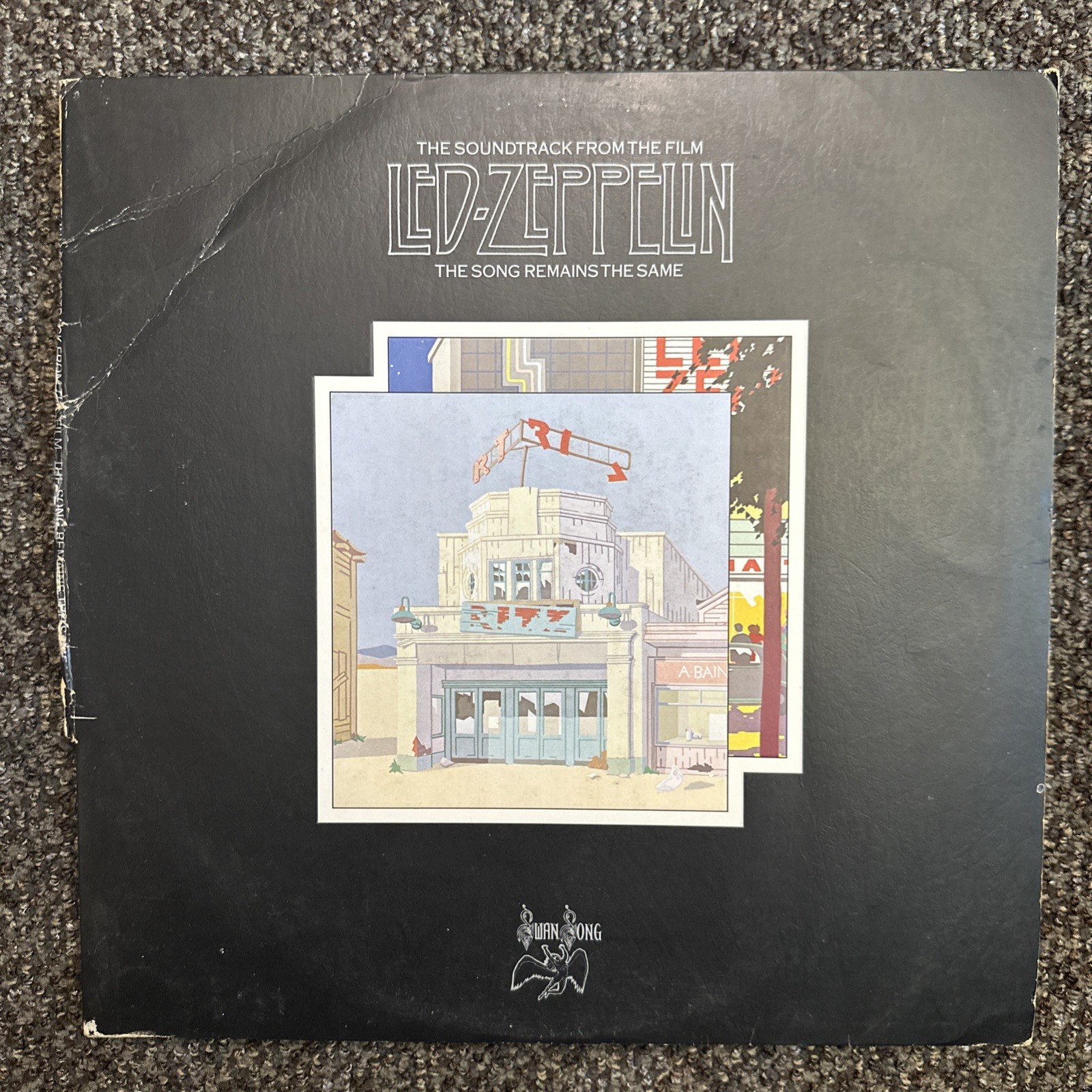 LED ZEPPELIN-The Song Remains the Same- Swan Song SS 2-201 -Booklet attached