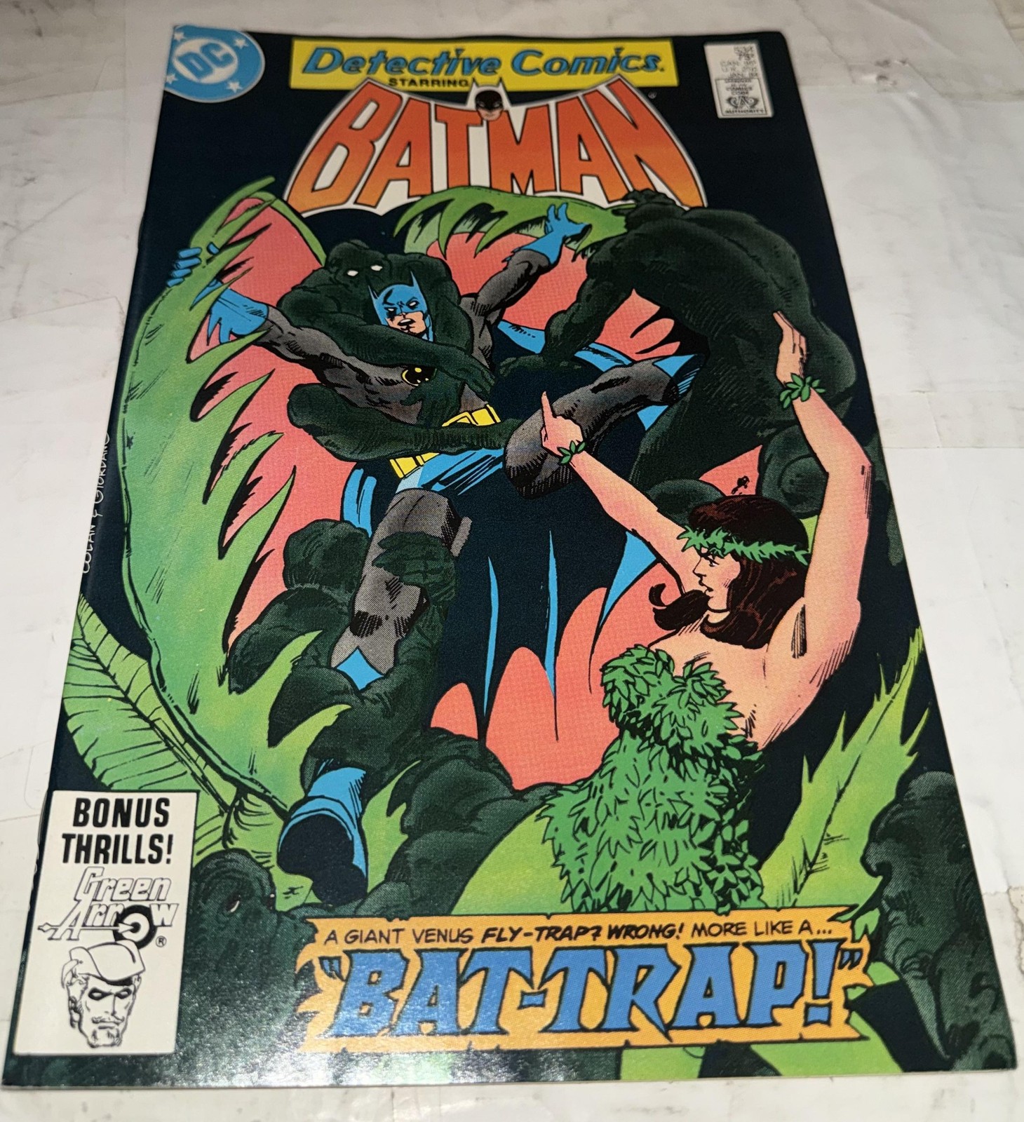 DC Detective Comics Batman #534 January 1984 Bat Trap Poison Ivy