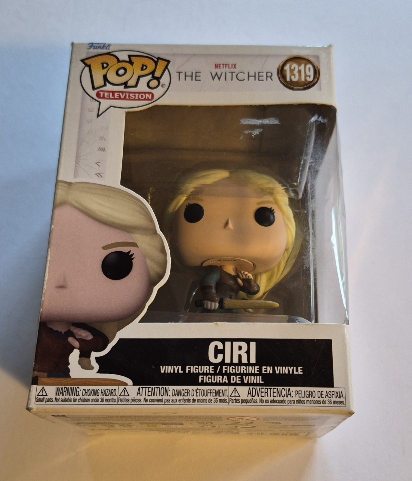 Funko Pop! Pugnale personaggio vinile Ciri Netflix The Witcher #1386