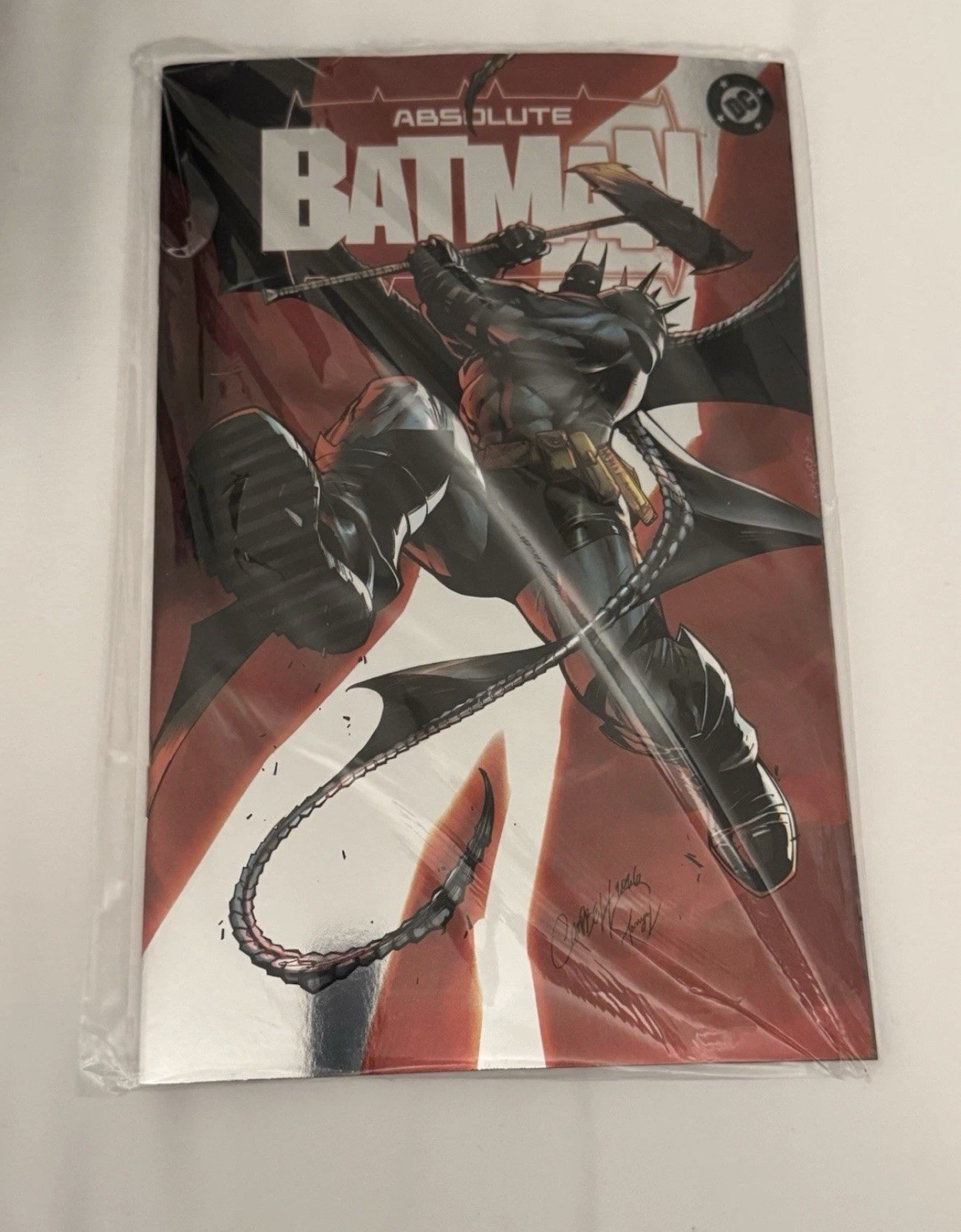 SDCC 2026 Absolute Batman #1 J Scott Campbell VARIANTE FOIL Comic Con ESCLUSIVA