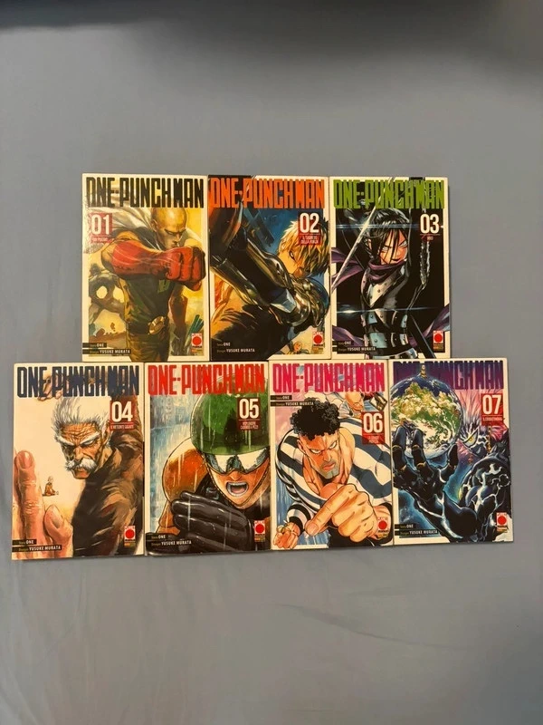 One Punch Man. Vol: 1-2-3-4-5-6-7