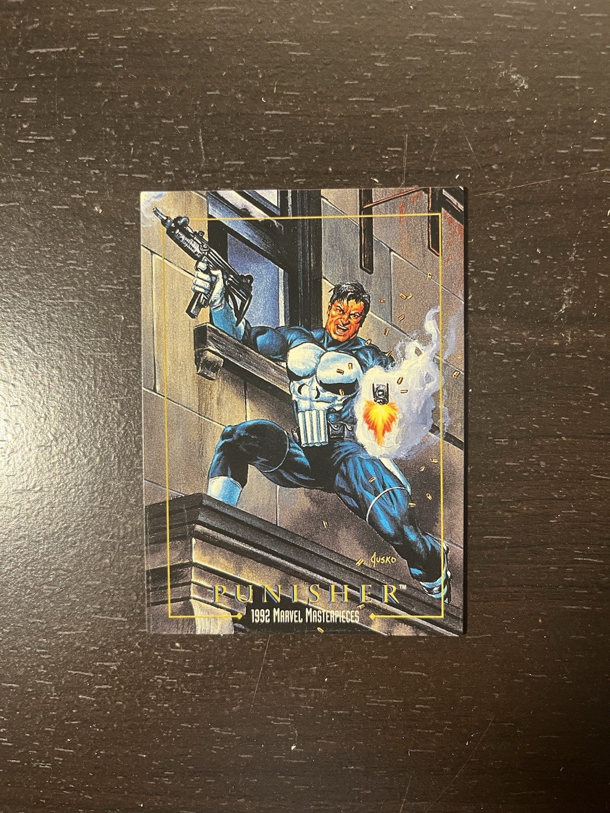 1992 SkyBox Marvel Masterpieces #73 Punisher