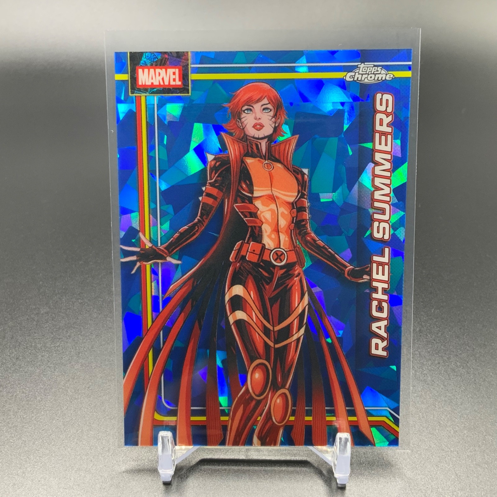 2026 Topps Chrome Marvel #141 Rachel Summers Sapphire Edition TTC7964