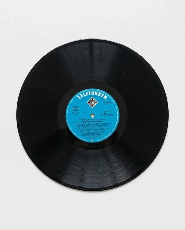 Disque vinyle 33 tours - Wolfgang Amadeus Mozart - Sämtliche Orgelwerke
