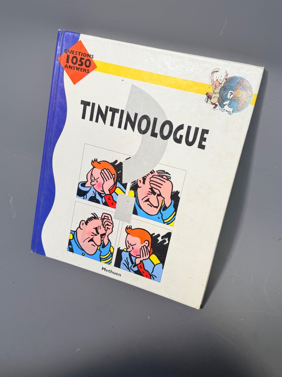 Tintinologue Questions 1050 Answers Methuen Hardcover Complete Quiz Book Hergé
