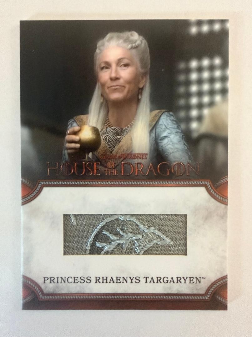 House of The Dragon Series 2 Princess Rhaenys Targaryen Relic Card RC57