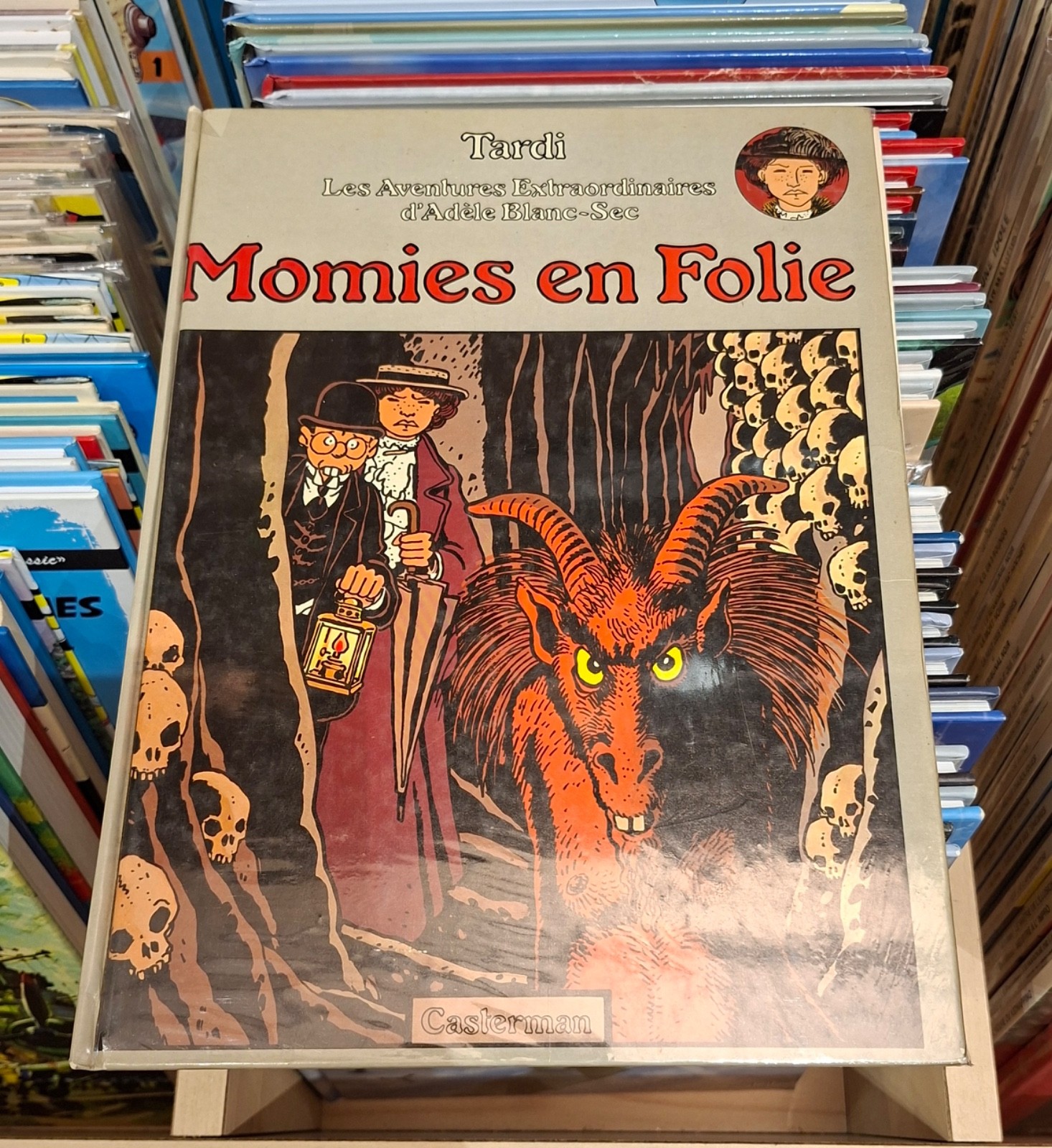 Adèle Blanc-Sec T.4 Momies en folie _ Tardi  _Casterman E.O. 1978