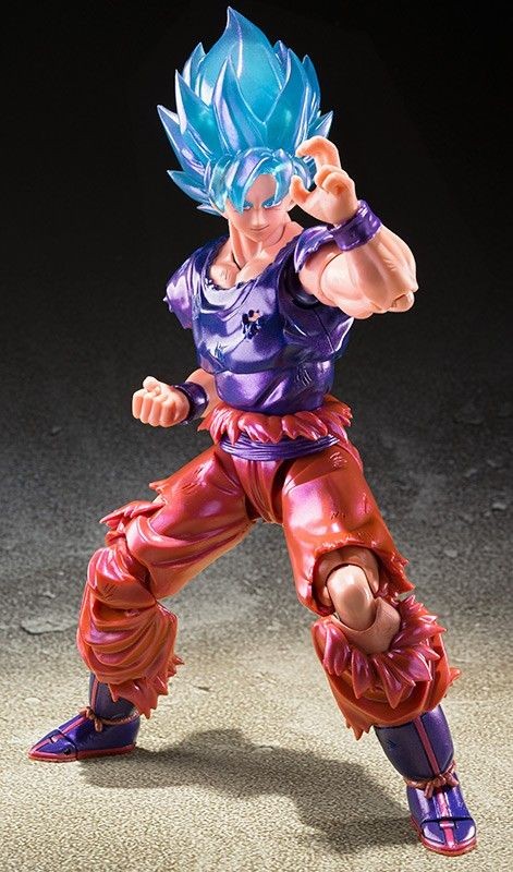 S.H.Figuarts Super Saiyan God Super Saiyan Son Goku Kaioken V Jump Figure Arts D